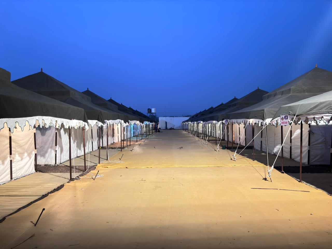 Tent Setup